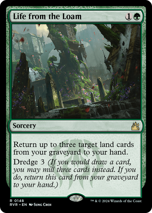 Life from the Loam (RVR-148) [Ravnica Remastered] Foil MTG Single Wizards of the Coast