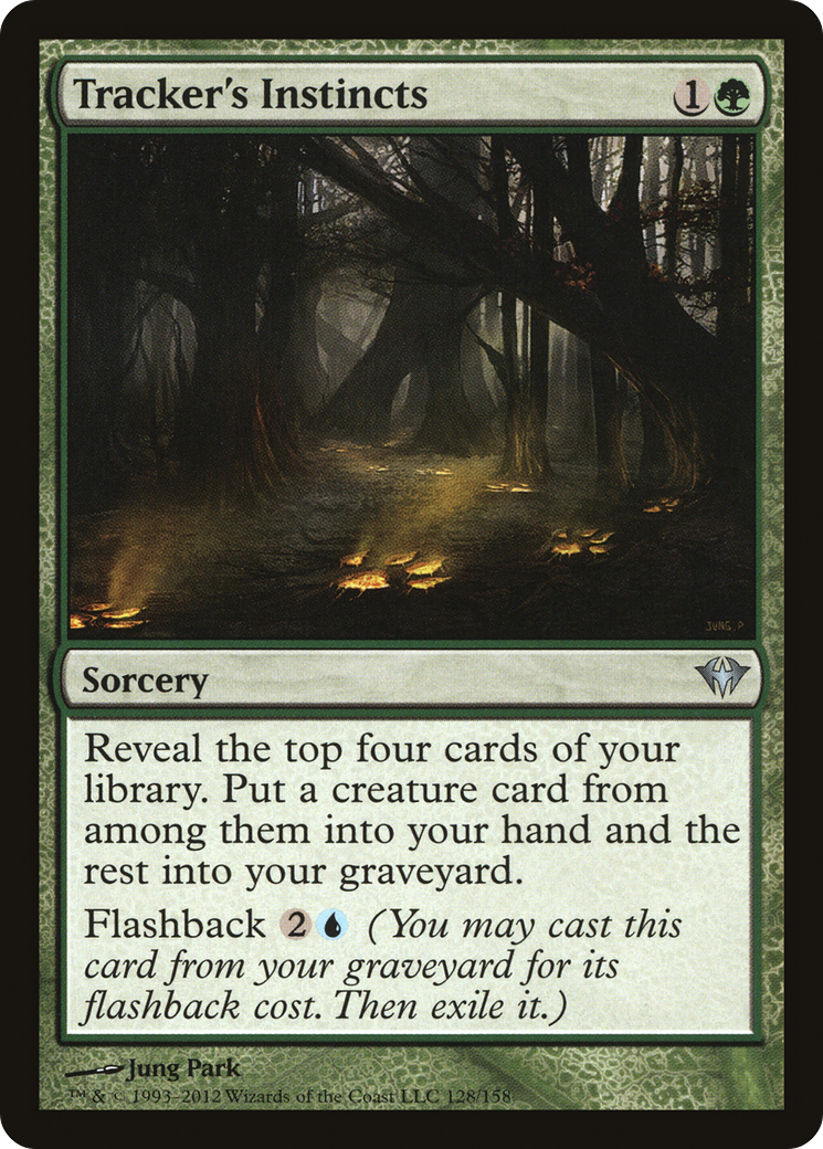 Tracker's Instincts (DKA-128) [Dark Ascension] Foil MTG Single Wizards of the Coast