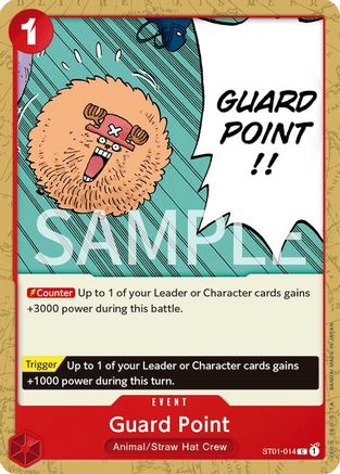 Guard Point (ST01-014) [Revision Pack Cards] One Piece Single Bandai