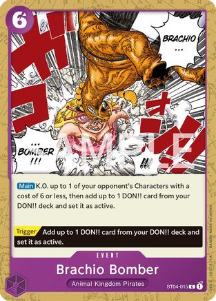 Brachio Bomber (ST04-015) [Revision Pack Cards] One Piece Single Bandai