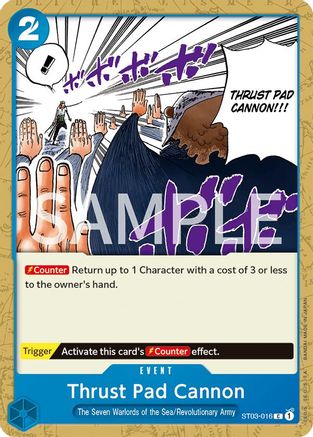 Thrust Pad Cannon (ST03-016) [Revision Pack Cards] One Piece Single Bandai