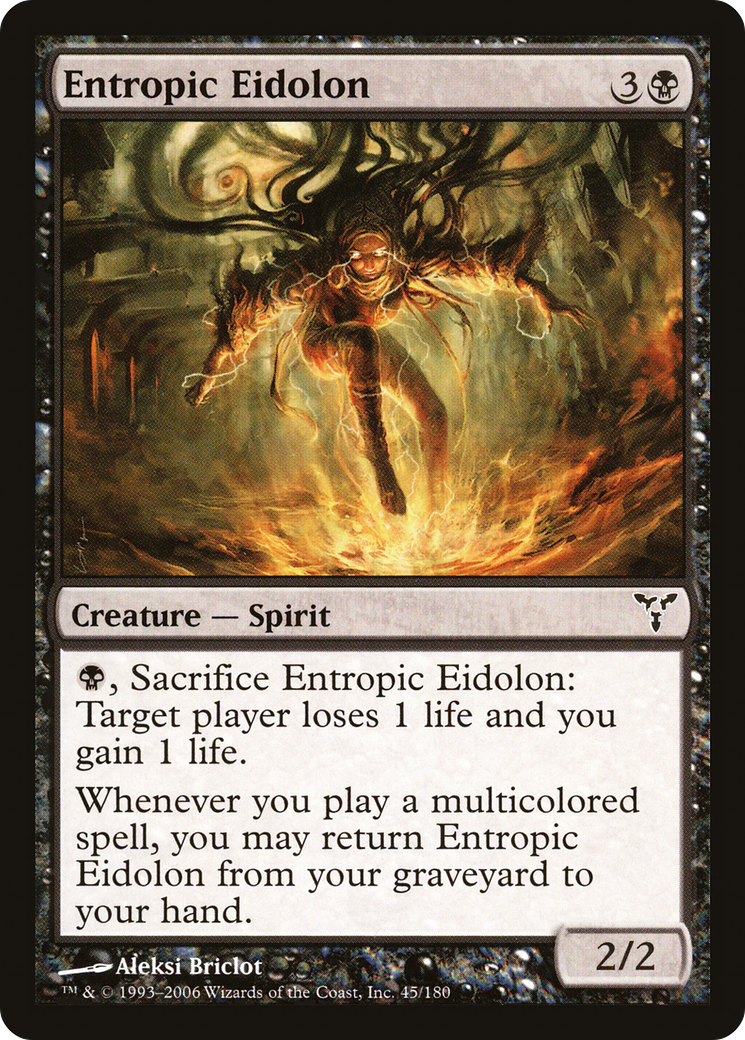 Entropic Eidolon (DIS-045) [Dissension] MTG Single Wizards of the Coast