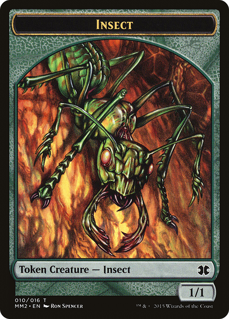 Insect (MM2-010) [Tokens] Modern Masters 2015 Tokens MTG Single Wizards of the Coast