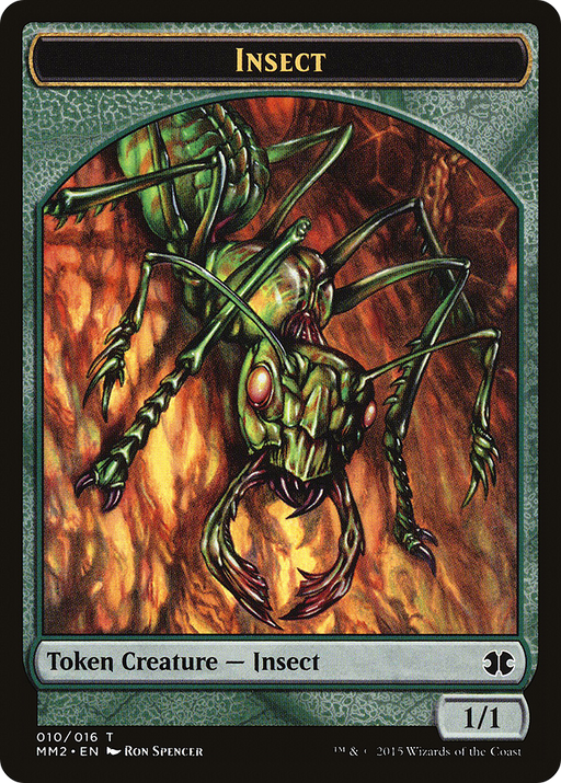 Insect (MM2-010) [Tokens] Modern Masters 2015 Tokens MTG Single Wizards of the Coast