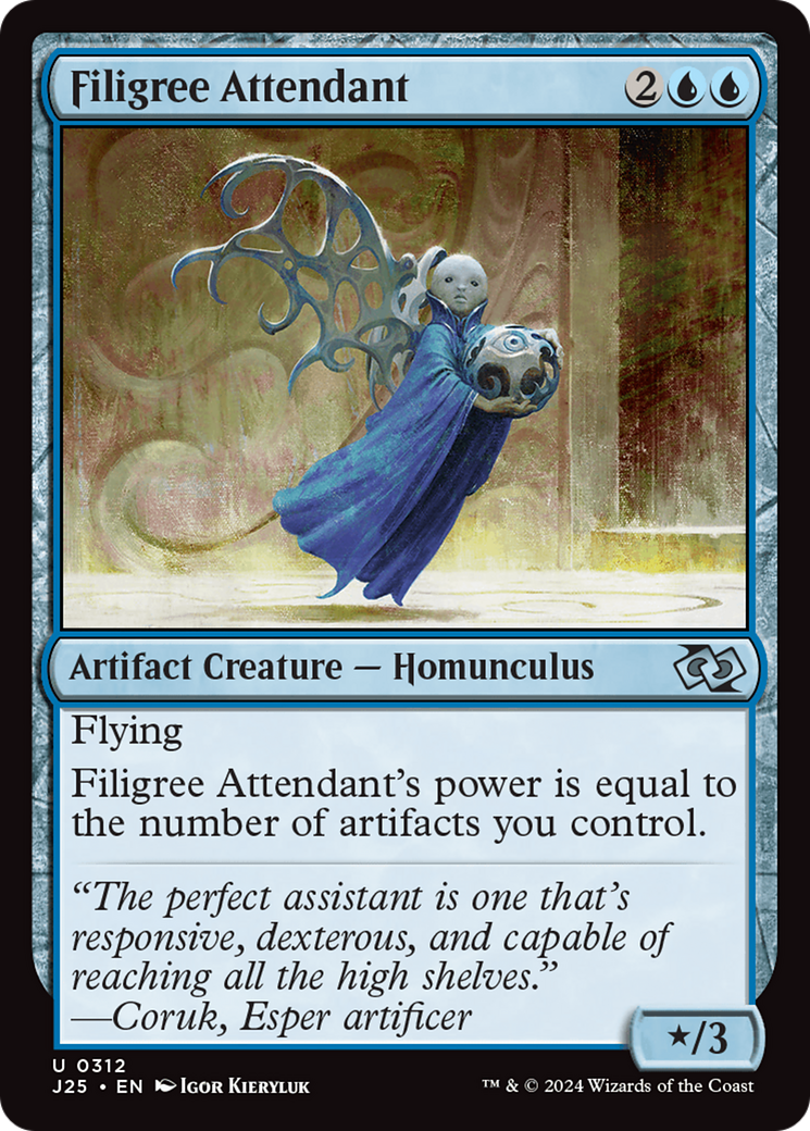 Filigree Attendant (J25-312) [Foundations Jumpstart] MTG Single Wizards of the Coast