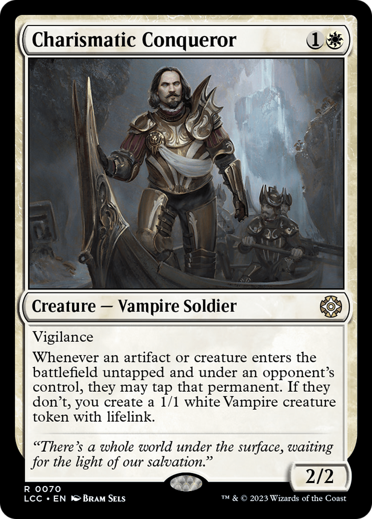 Charismatic Conqueror (LCC-070) [The Lost Caverns of Ixalan Commander] MTG Single Wizards of the Coast