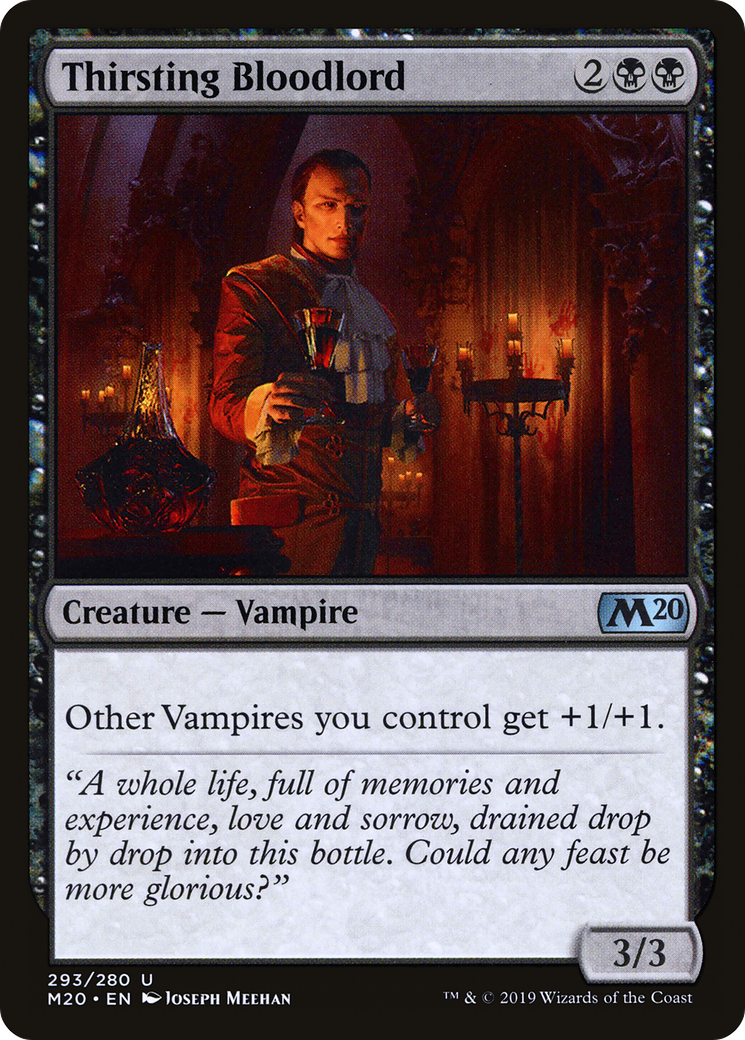 Thirsting Bloodlord (M20-293) [Core Set 2020] MTG Single Wizards of the Coast