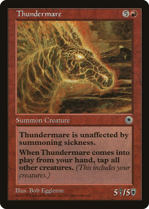 Thundermare (POR-152) [Misc] Portal MTG Single Wizards of the Coast