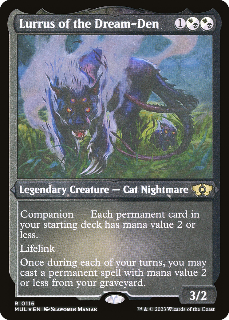 Lurrus of the Dream-Den (MUL-116) [Multiverse Legends] Foil MTG Single Multiverse Legends