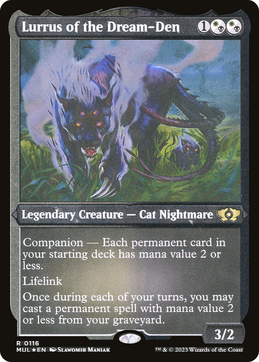 Lurrus of the Dream-Den (MUL-116) [Multiverse Legends] Foil MTG Single Multiverse Legends