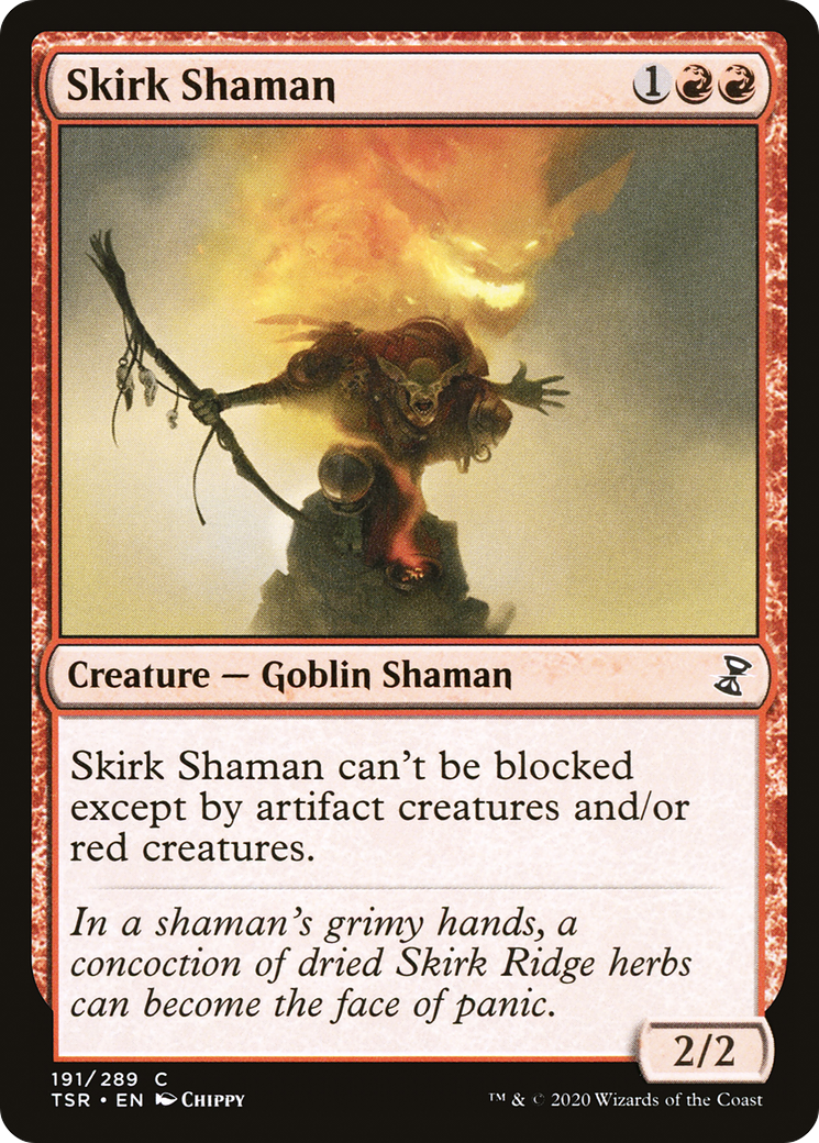 Skirk Shaman (TSR-191) [Time Spiral Remastered] Foil MTG Single Wizards of the Coast