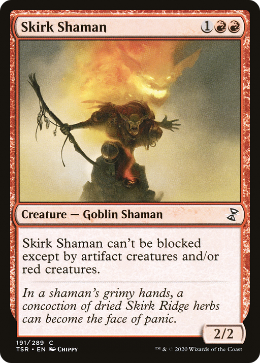 Skirk Shaman (TSR-191) [Time Spiral Remastered] Foil MTG Single Wizards of the Coast