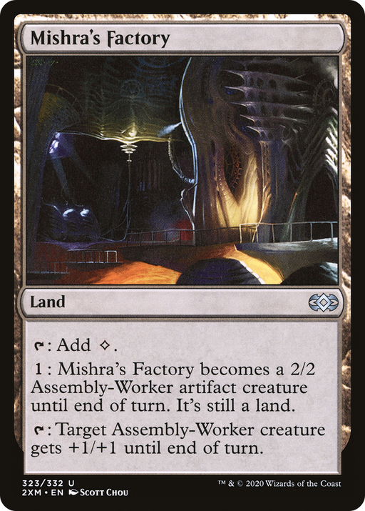 Mishra's Factory (2XM-323) [Double Masters] MTG Single Wizards of the Coast