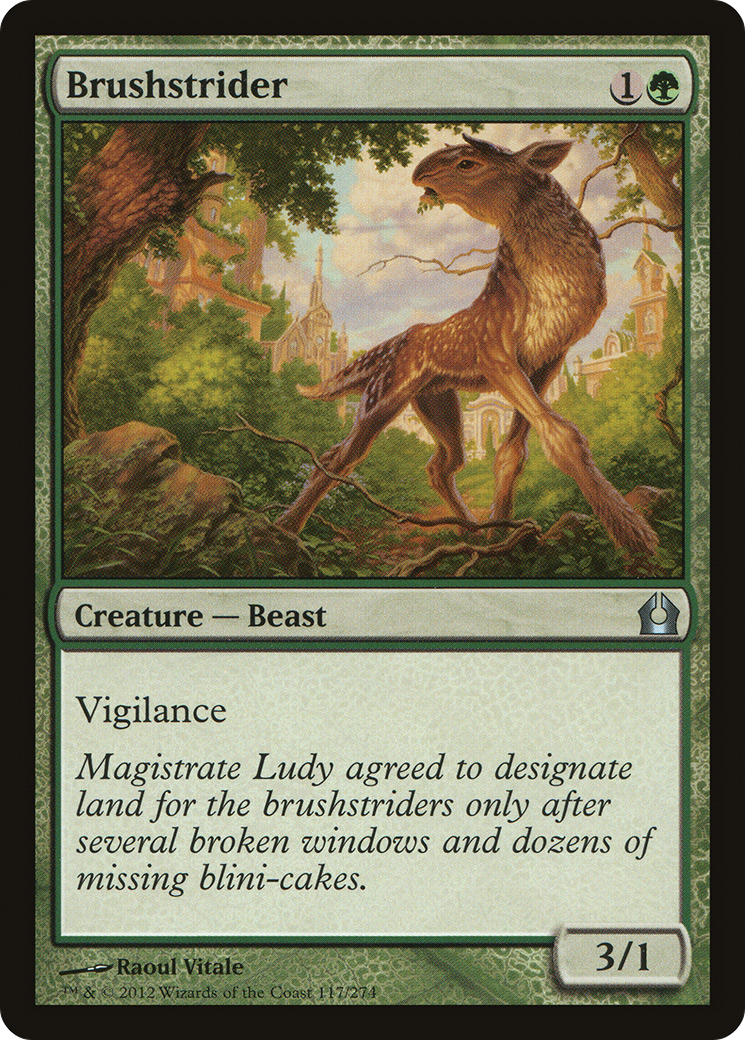 Brushstrider (RTR-117) [Return to Ravnica] MTG Single Wizards of the Coast