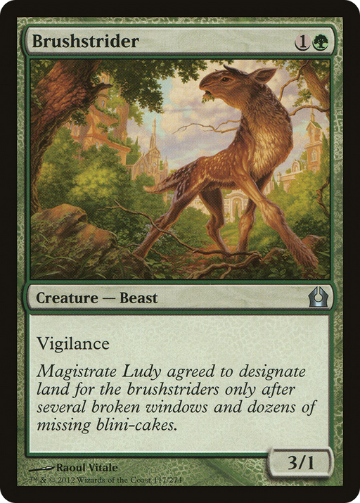 Brushstrider (RTR-117) [Return to Ravnica] MTG Single Wizards of the Coast