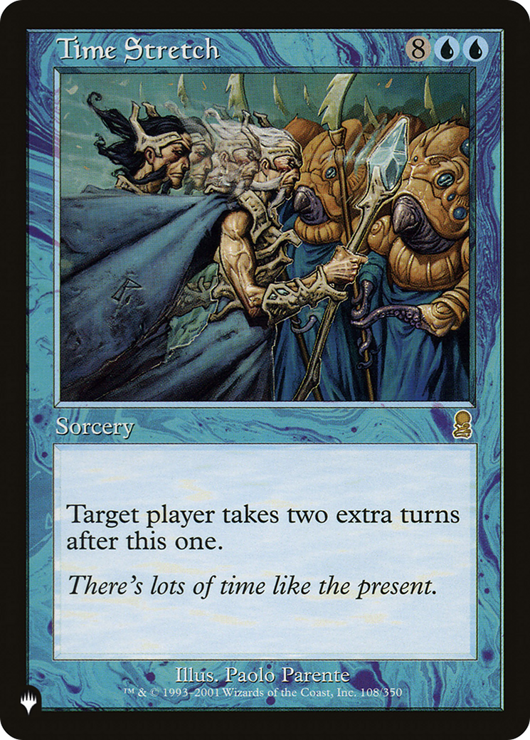 Time Stretch (LIST-108/350) [Mystery Booster] The List MTG Single Wizards of the Coast