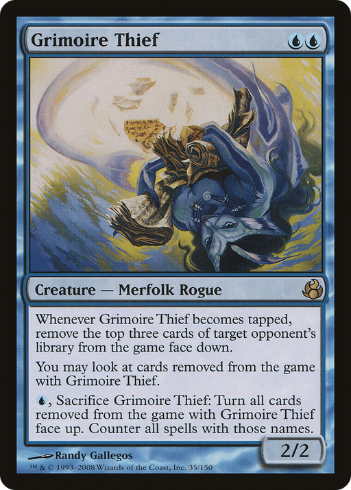 Grimoire Thief (MOR-035) [Morningtide] MTG Single Wizards of the Coast