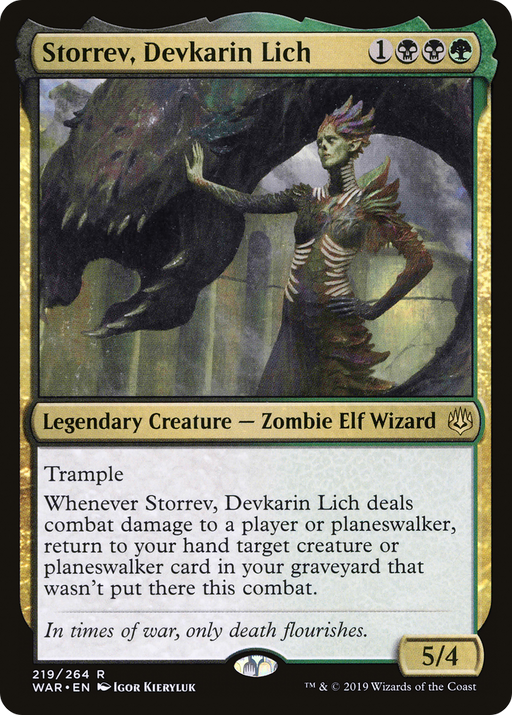Storrev, Devkarin Lich (WAR-219) [War of the Spark] MTG Single Wizards of the Coast