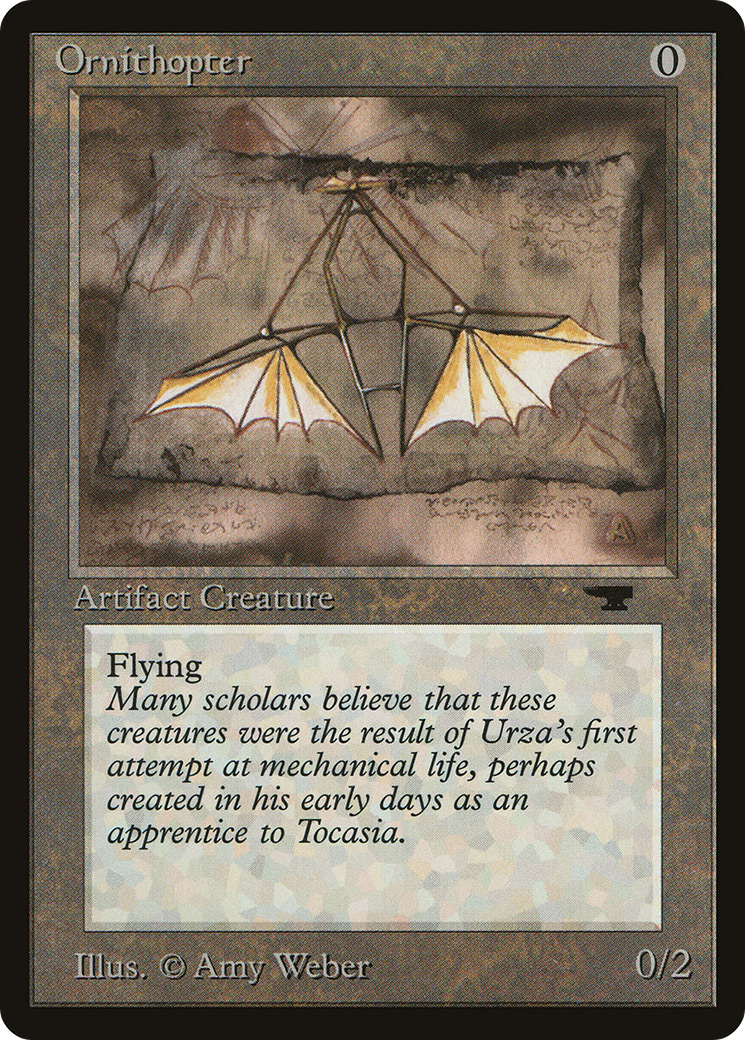 Ornithopter (ATQ-060) [Oldschool] Antiquities MTG Single Wizards of the Coast