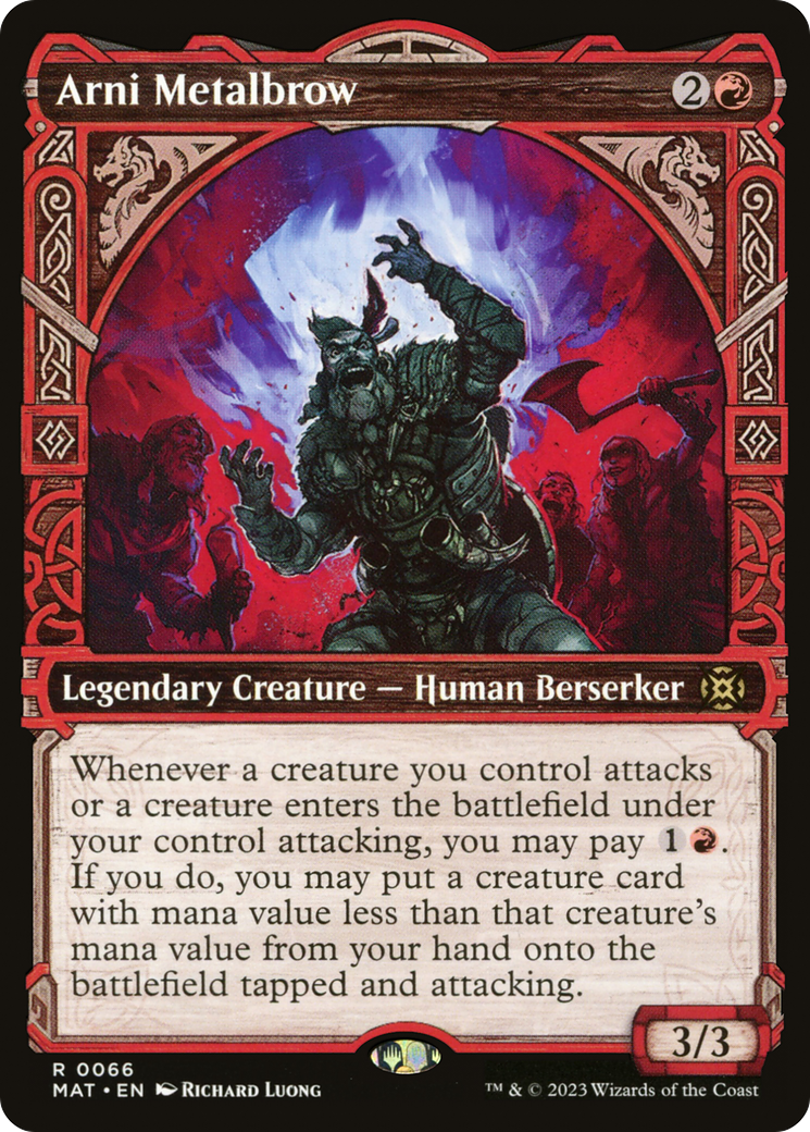 Arni Metalbrow (MAT-066) [March of the Machine: The Aftermath] (Showcase) MTG Single Wizards of the Coast