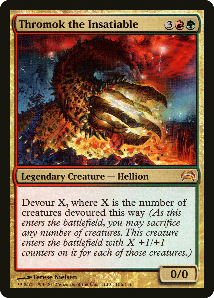 Thromok the Insatiable (PC2-106) [Misc] Planechase 2012 MTG Single Wizards of the Coast