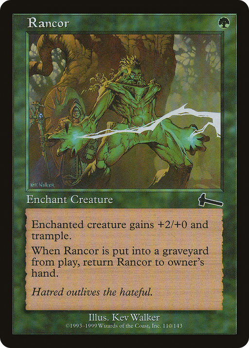 Rancor (ULG-110) [Urza's Legacy] Foil MTG Single Wizards of the Coast