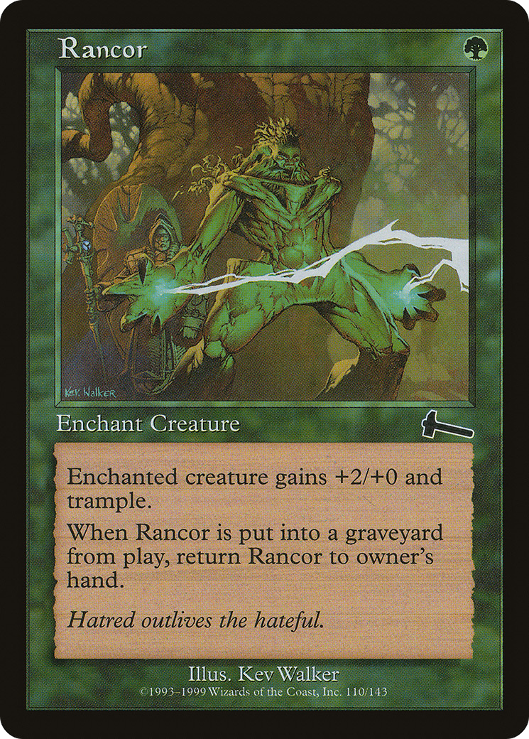 Rancor (ULG-110) [Urza's Legacy] MTG Single Wizards of the Coast