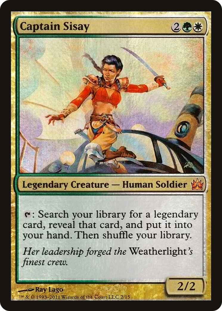 Captain Sisay (V11-) [Misc] From the Vault: Legends Foil MTG Single Wizards of the Coast