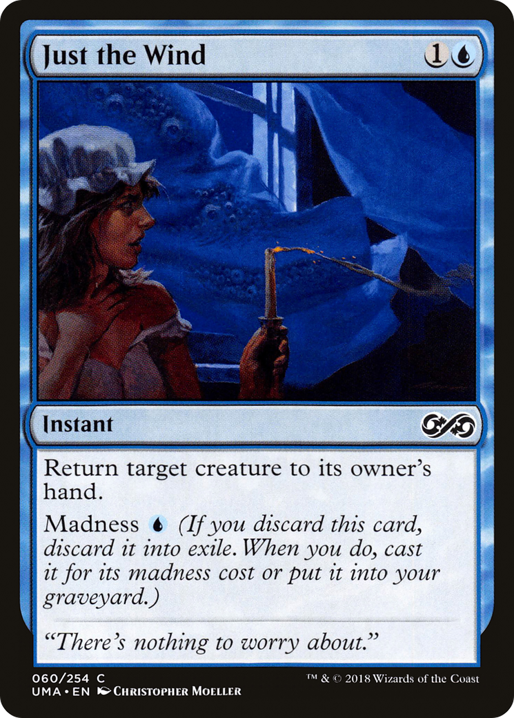 Just the Wind (UMA-060) [Ultimate Masters] Foil MTG Single Wizards of the Coast