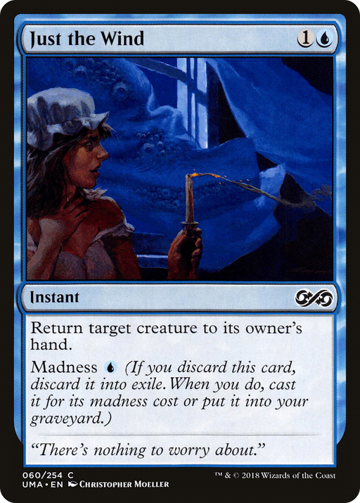 Just the Wind (UMA-060) [Ultimate Masters] MTG Single Wizards of the Coast