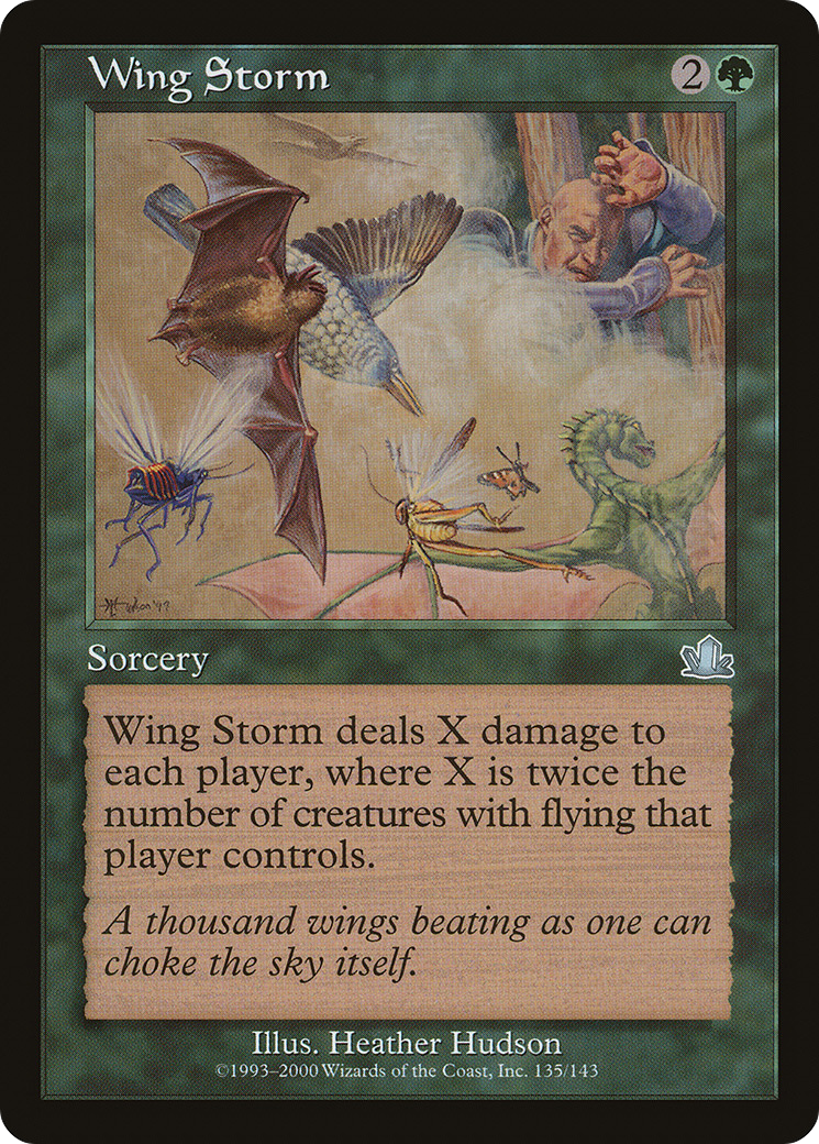 Wing Storm (PCY-135) [Prophecy] MTG Single Wizards of the Coast