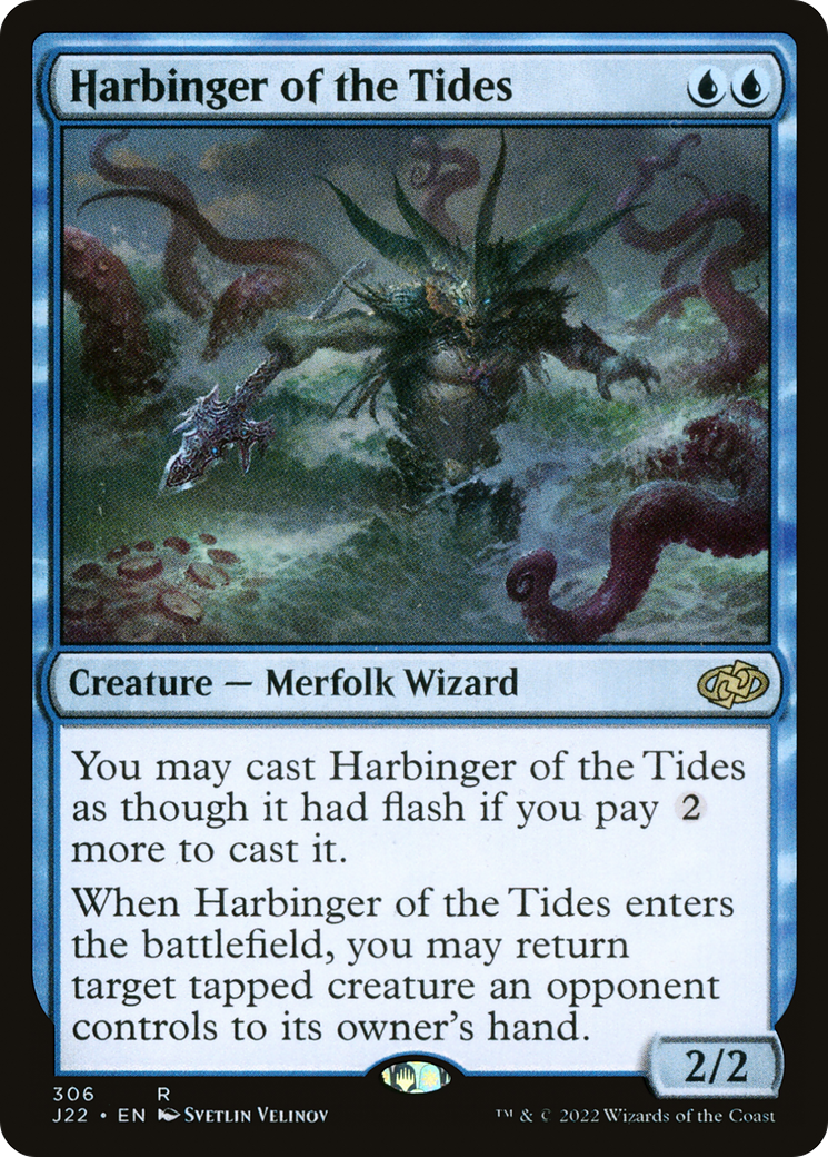 Harbinger of the Tides (J22-306) [Jumpstart 2022] MTG Single Wizards of the Coast