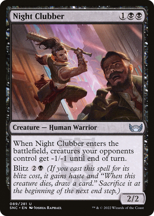 Night Clubber (SNC-089) [Streets of New Capenna] MTG Single Wizards of the Coast