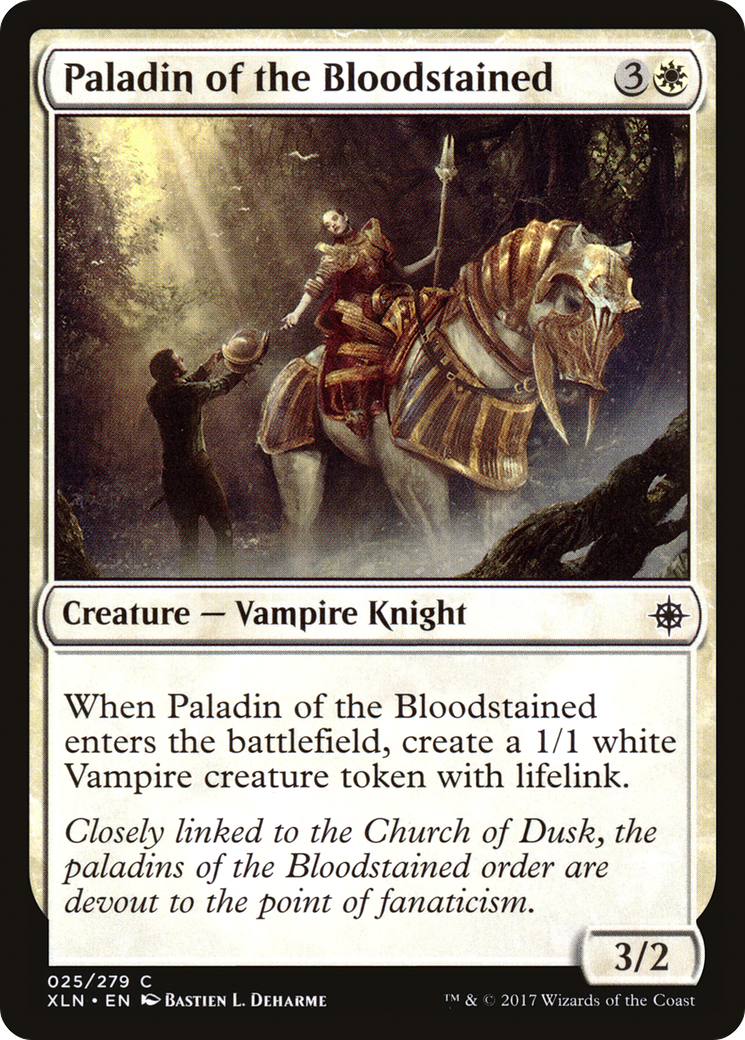 Paladin of the Bloodstained (XLN-025) [Ixalan] Foil MTG Single Wizards of the Coast