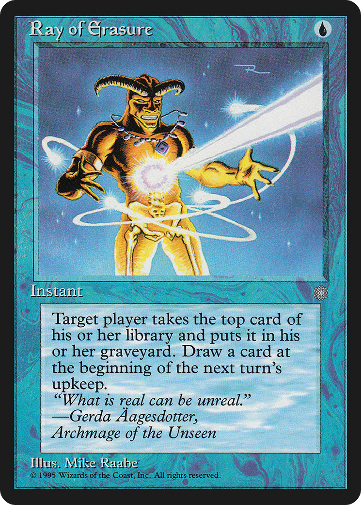 Ray of Erasure (ICE-093) [Ice Age] MTG Single Wizards of the Coast