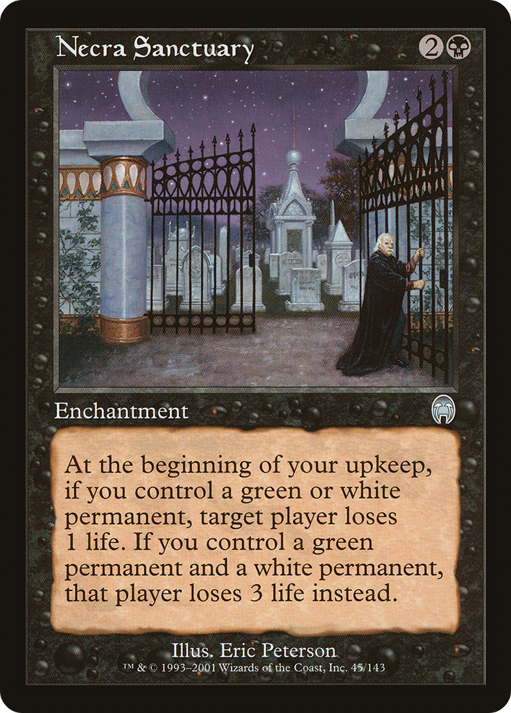 Necra Sanctuary (APC-045) [Apocalypse] MTG Single Wizards of the Coast
