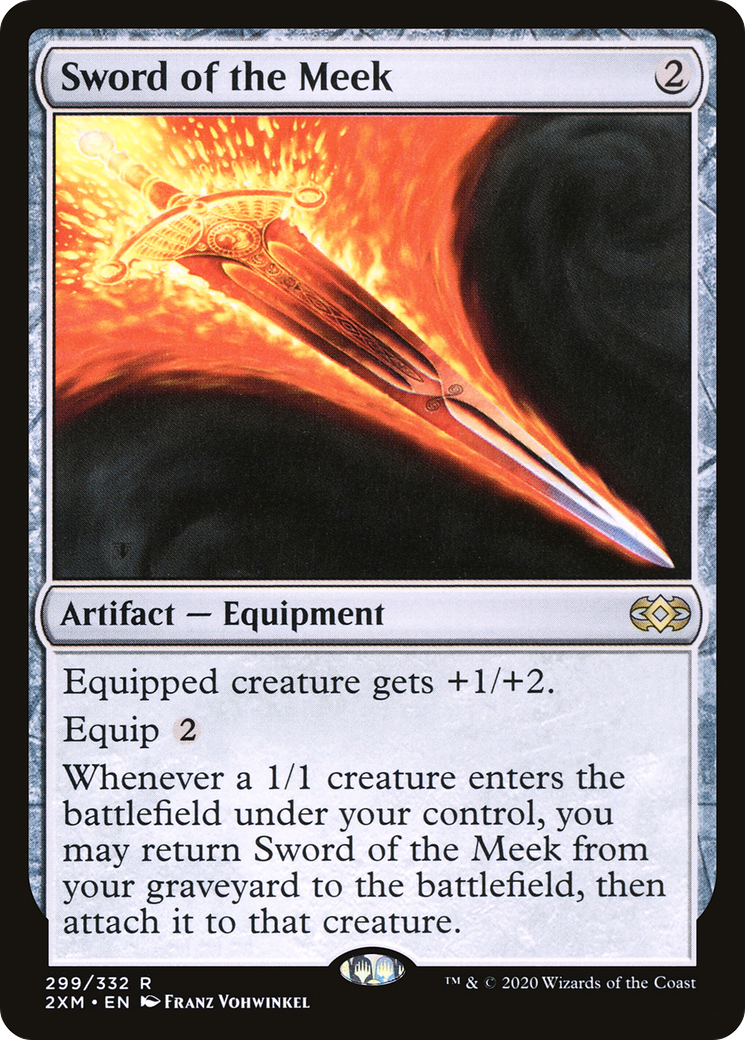 Sword of the Meek (2XM-299) [Double Masters] MTG Single Wizards of the Coast