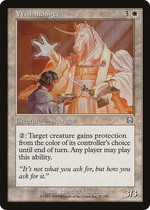Wishmonger (MMQ-057) [Mercadian Masques] MTG Single Wizards of the Coast