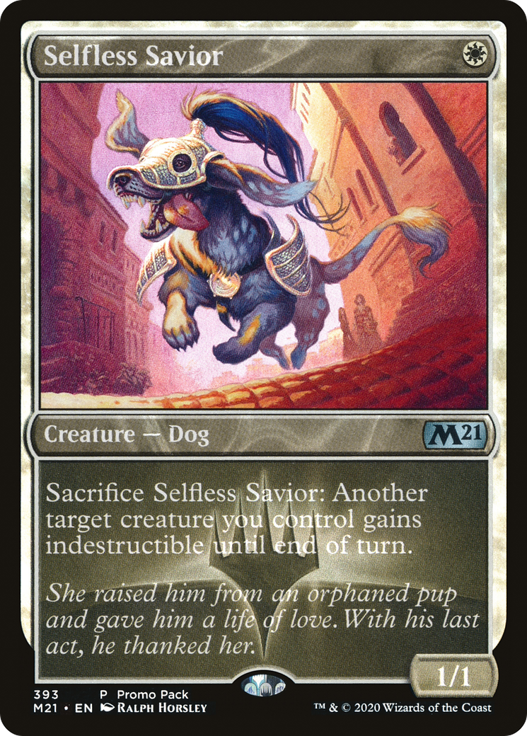Selfless Savior (PPM21-393) [Core Set 2021] MTG Single Wizards of the Coast