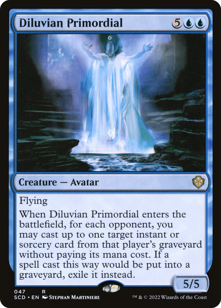 Diluvian Primordial (SCD-047) [Starter Commander Decks] MTG Single Wizards of the Coast
