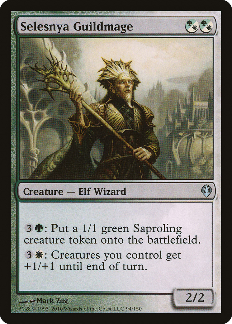 Selesnya Guildmage (ARC-094) [Misc] Archenemy MTG Single Wizards of the Coast