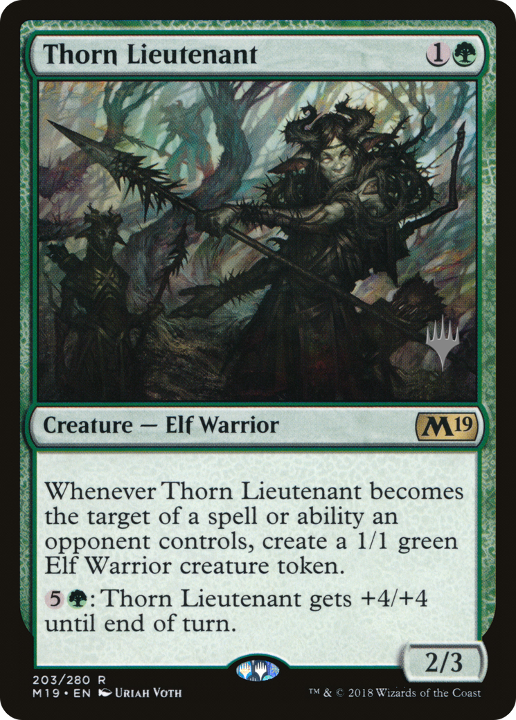 Thorn Lieutenant (PPM20-203P) [Core Set 2019 Promos] Foil MTG Single Wizards of the Coast