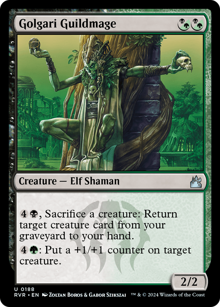 Golgari Guildmage (RVR-188) [Ravnica Remastered] Foil MTG Single Wizards of the Coast