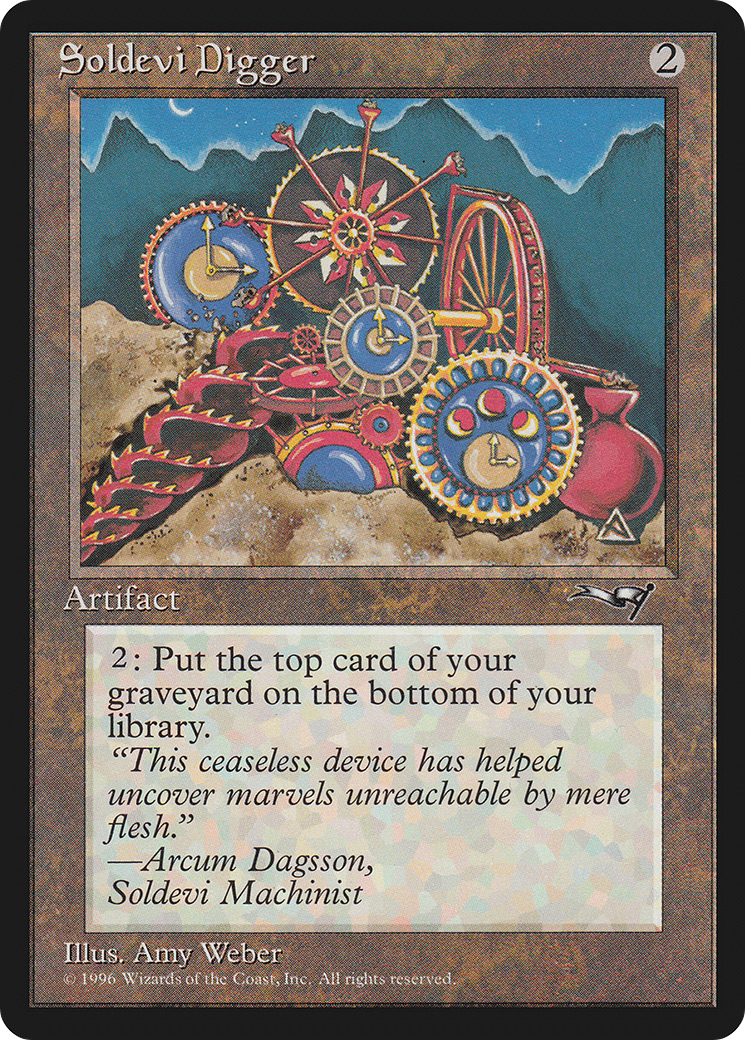 Soldevi Digger (ALL-131) [Alliances] MTG Single Wizards of the Coast
