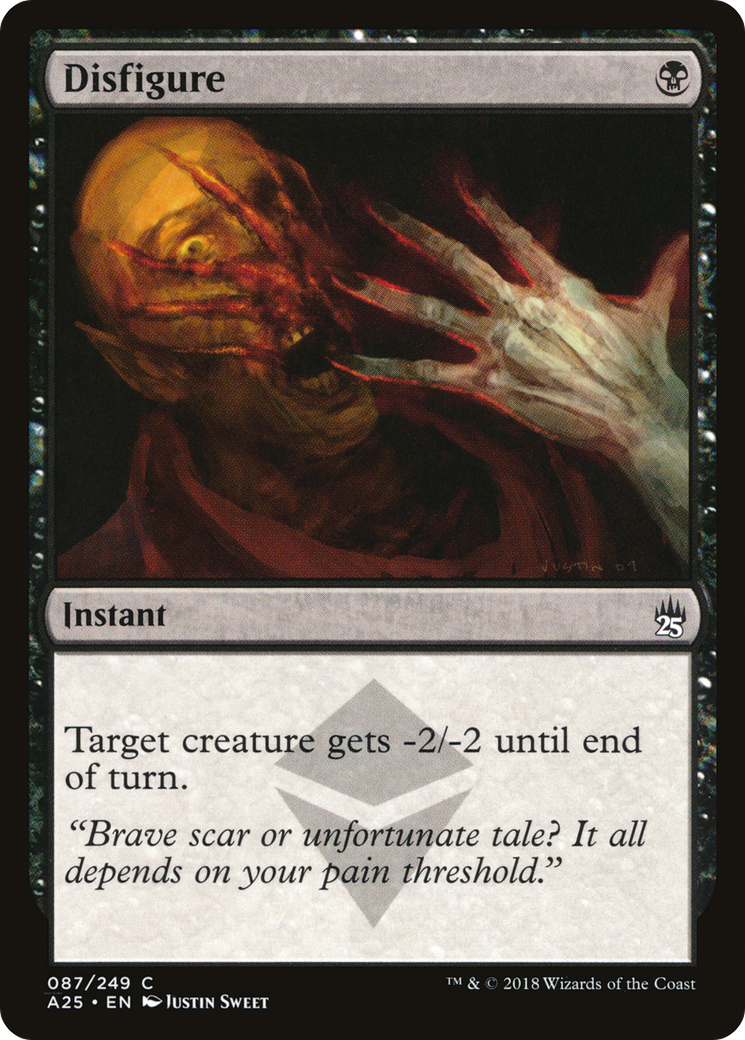 Disfigure (A25-087) [Masters 25] MTG Single Wizards of the Coast
