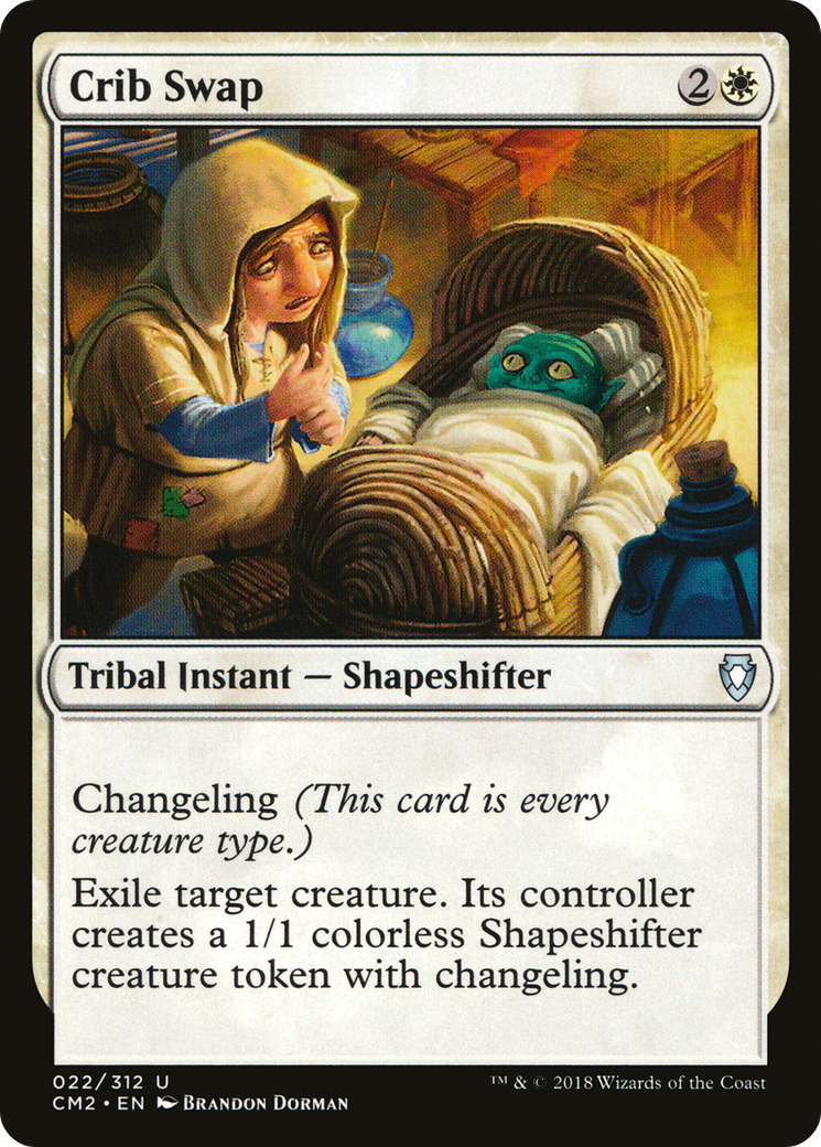 Crib Swap (CM2-022) [Commander Anthology Volume II] MTG Single Wizards of the Coast