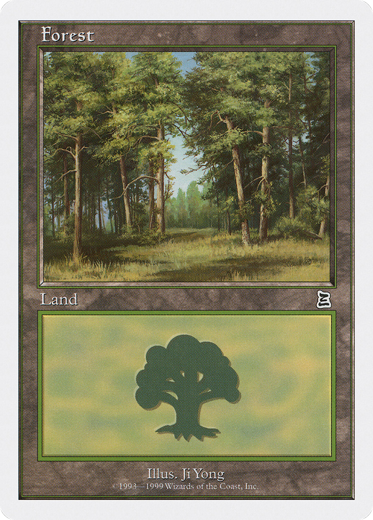 Forest (107) (BRB-) [Misc] Battle Royale Box Set MTG Single Wizards of the Coast
