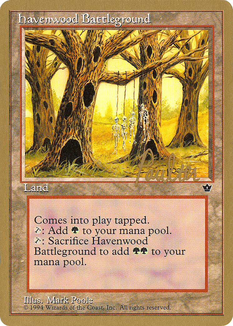 Havenwood Battleground (WCD-PP96) [Misc] Pro Tour Collector Set MTG Single Wizards of the Coast