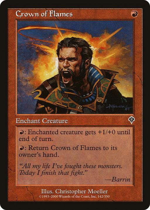 Crown of Flames (INV-142) [Invasion] MTG Single Wizards of the Coast
