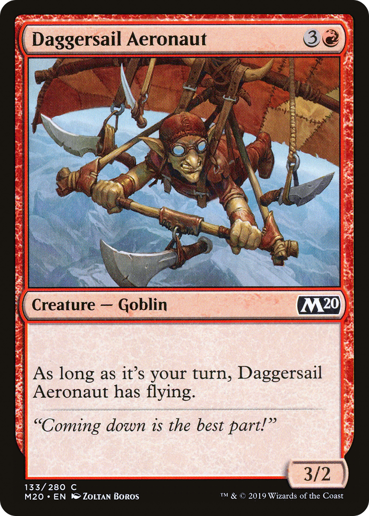 Daggersail Aeronaut (M20-133) [Core Set 2020] MTG Single Wizards of the Coast